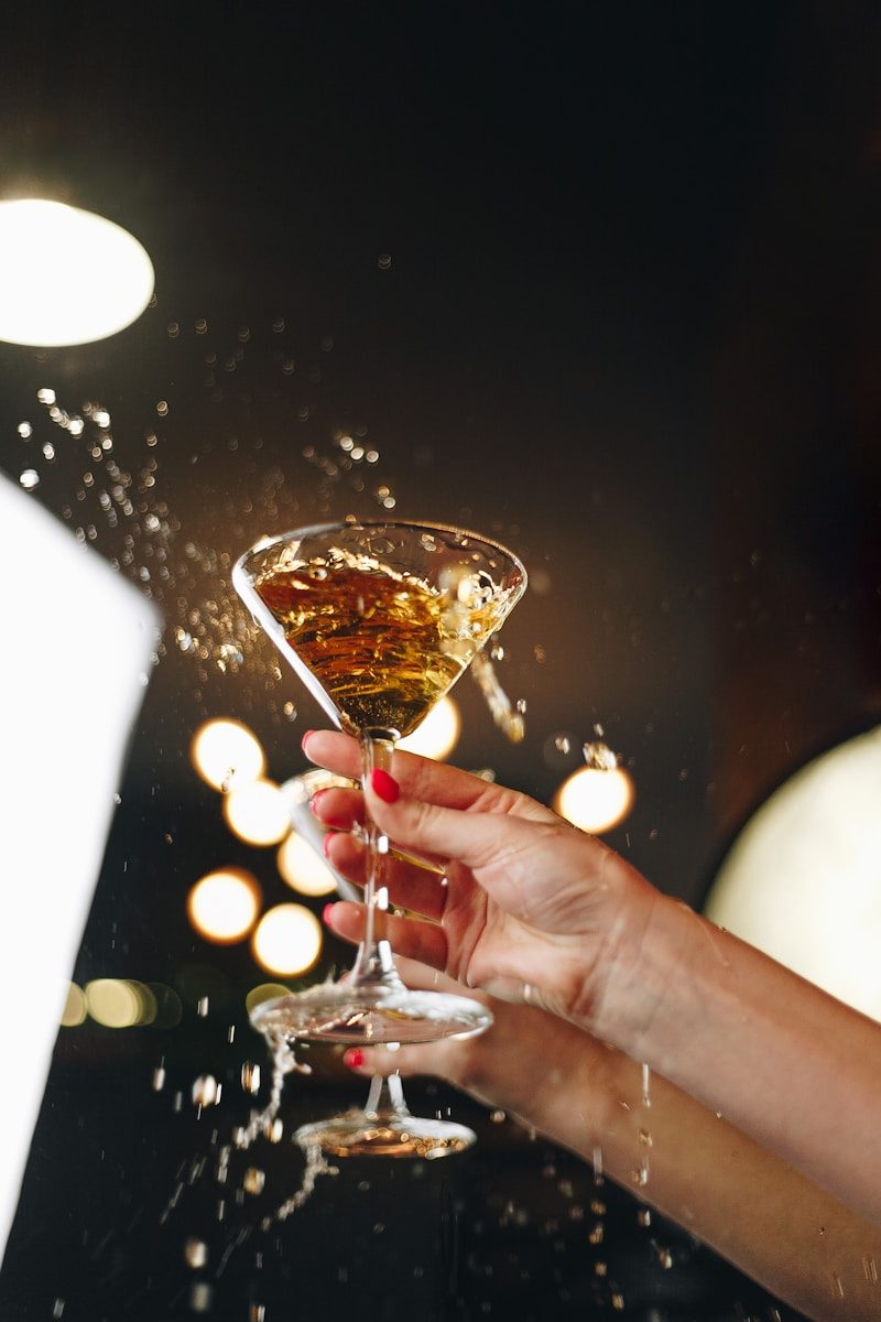 Service champagne